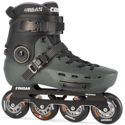 COUGAR Professional Inline Skates Shoes for Adults, Single Row Roller Blades Speed Skating Shoes, Performance Skates Urban Style Skates Shoes, Breeze On Wheels.