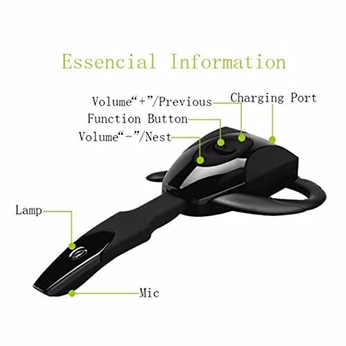Auricular Bluetooth mono ultraligero recargable miniatura 7