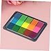 PLAFOPE Professional Transparent Reading Highlight Strips of Fluorescent Adhesive Sentence Markers for School Office Use Portable Page Markers for Encouraging Reading Engagement