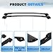 HEKA Roof Rack Cross Bars Fit for Subaru XV Crosstrek 2013-2026 Luggage Crossbars Cargo Bag Carrier Aluminum Rooftop Set Carrying Kayak Bike Canoe