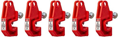 Image of Universal Circuit Breaker Lockout Devices AK-UCBL-54 Self Adjustable Screw (Pack of 5)