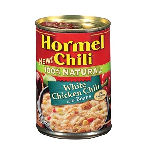 Hormel 100% Natural White Chicken Chili with Beans (Pack of 6)