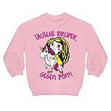 t-shirt tausche bruder gegen pony Crew Neck Sweater Spaß kostet Kinder Pullover Tausche Bruder gegen Pony Größe 98-164