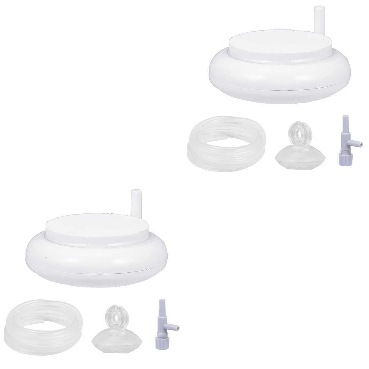 Yardwe 8stücke Luftstein Diffusor Für Aquarien Bubbler Für Hydroponik Leise Sauerstoffpumpe Gleichmäßige Blasenbildung Für Fischteiche Und Aquarien