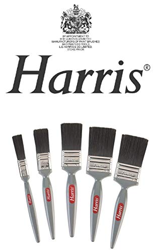 Harris Paint Brush Set 5 Piece Gloss Decorating Brushes 1 Harris Paint Brush Set 5 Piece Gloss Decorating Brushes