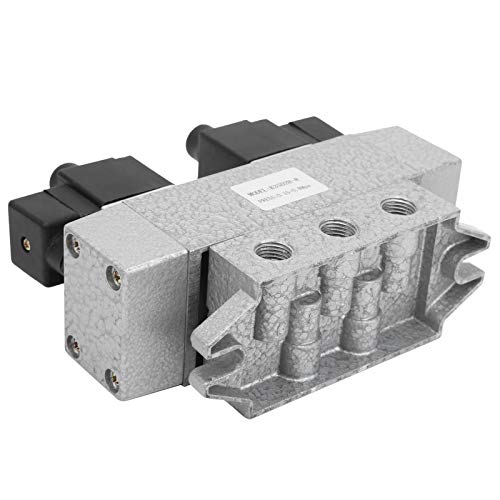 Vanne solénoïde pneumatique haute capacité de débit vanne air G1/4 5/3