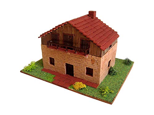 Keranova- Kit de cerámica Villa Florentina, Color marrón (30223), Escala 1/87
