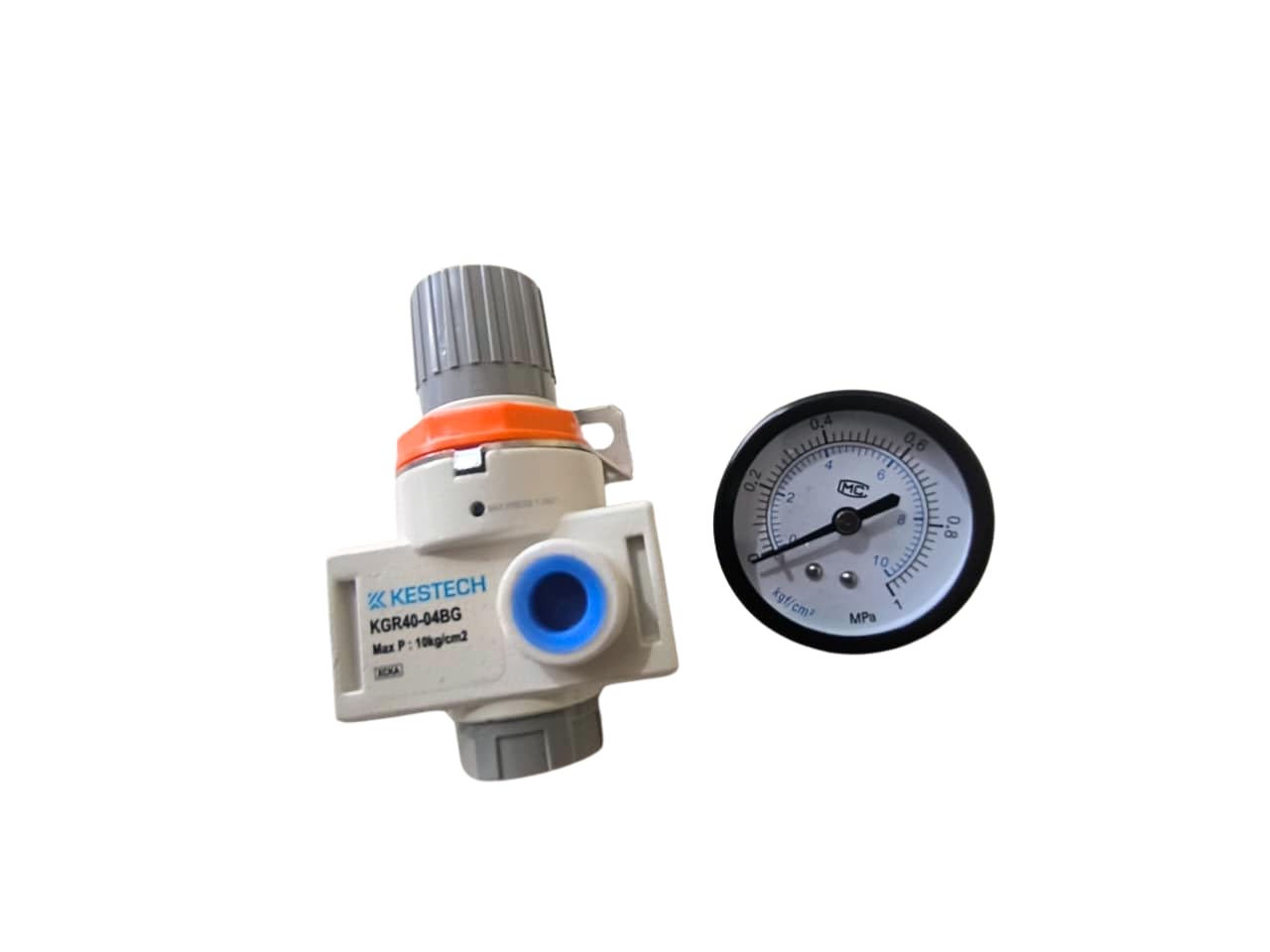 AIR PNEUMATIC REGULATOR PT 1/2" WITH GUAGE AND MOUNTING BRACKET (KGR40-04BG)-picture-10