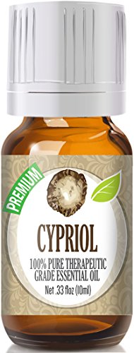 Healing Solutions Cypriol Essential Oil - 100% Pure Therapeutic Grade Cypriol Oil - 10ml