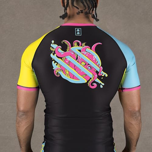 Sanabul Ronin Short Sleeve Jiu Jitsu MMA Training BJJ Rash Guard 7