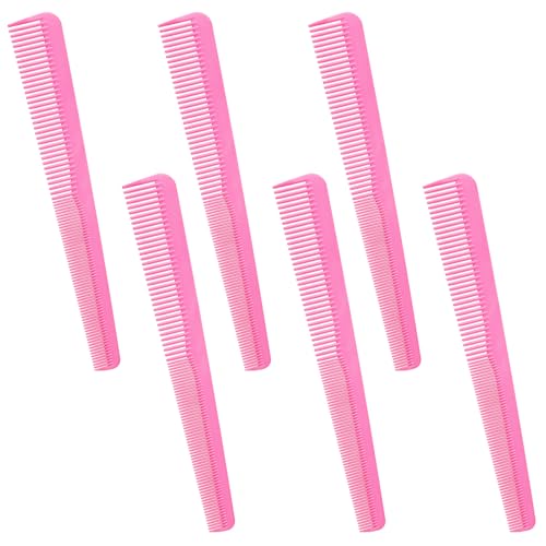 6 Peines Tapered Rosas para Estilistas miniatura 1