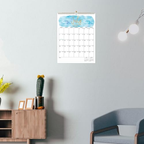 Image of 2027 Wall Calendar - Monthly Wall Calendar 2027 from Jan. 2027 - Dec. 2027, 8.5 inch x 11 inch, Twin-Wire Binding, Large Blocks, Perfect for Home or Office