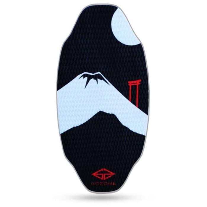 GoZone Hiro Skimboard Negro Blanco HPL EVA