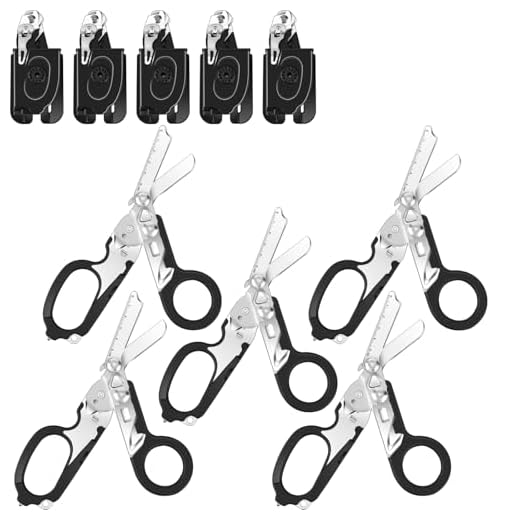 Can hunting knife be packed in luggage Multi-function Trauma Shears with Holster