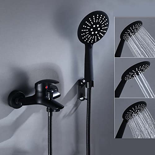 Pomme de douche à main et mitigeur en laiton contre le calcaire