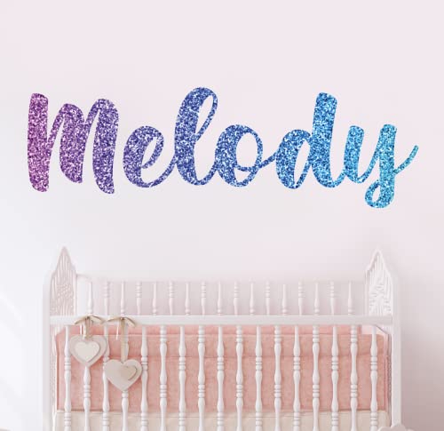 Vinilo decorativo personalizado para nombre de niña