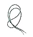 Produktbild rainbow safety Brillenkette Brillenband Brillenhalter Schlangenkette Natürliche Edelstein Perlen Amazonit Achat Tigerauge Amethyst RC (Afrikanischer Türkis Jaspis)