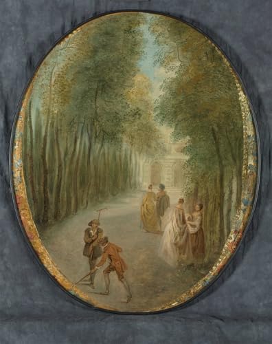 Tableau Jean Baptiste Pater Printemps pour habiller un mur vide avec un art vintage
