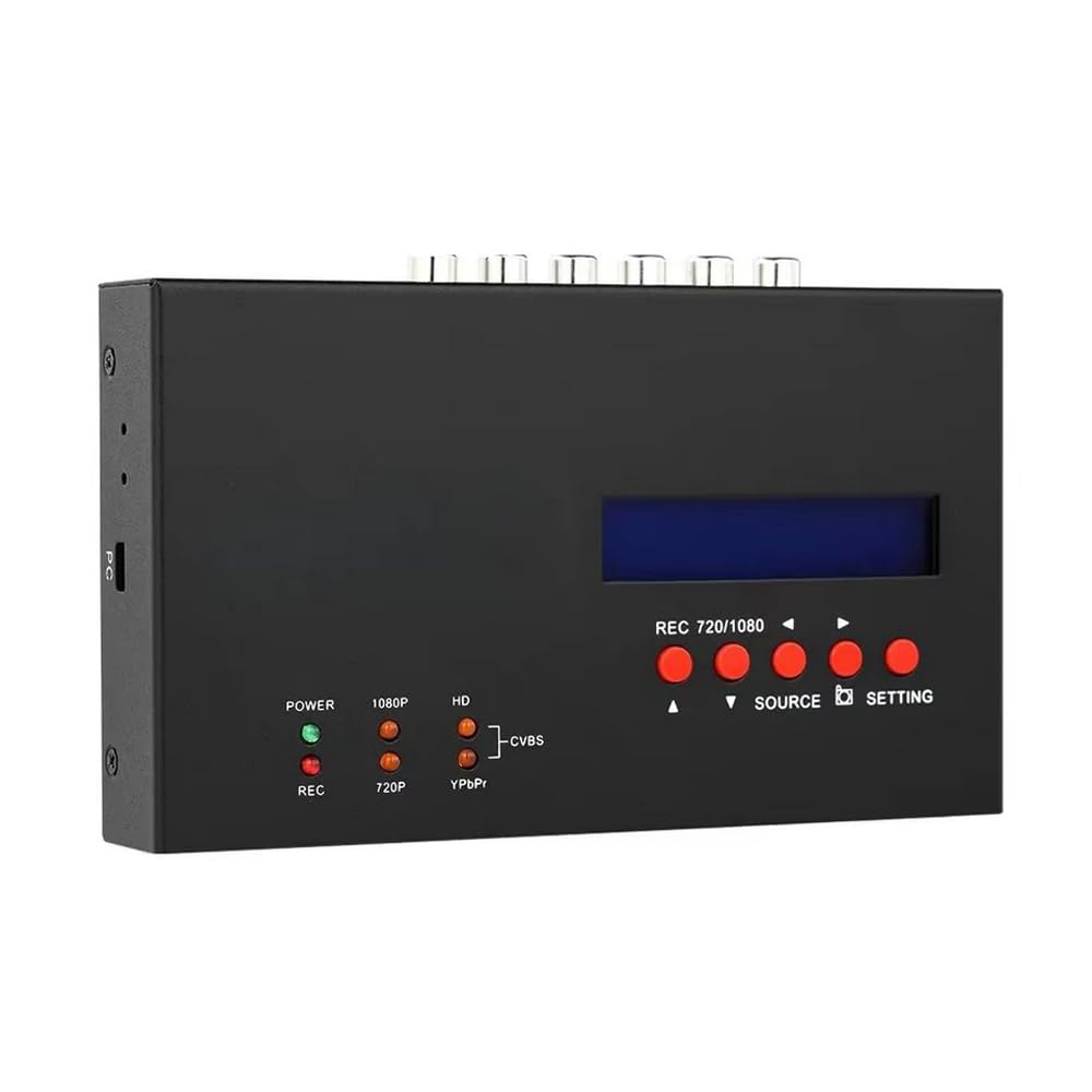 Ezcap283S YPbPr AV caja de grabación de vídeo grabación programada 1080P tarjeta de captura HDMI para XBOX PS4 Switch PC captura de vídeo Juego