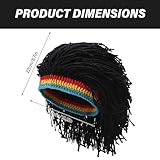 Zoom IMG-2 azidweryq cappello rasta con dreadlocks