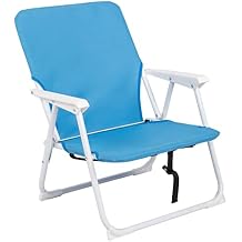 Vasitelan Folding Beach Chair, Lightweight and Portable Foldable Outdoor Camping Chair with Carry Strap