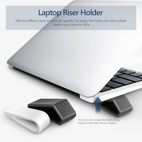 Soporte ajustable para laptop PRETYZOOM 4 piezas miniatura 7