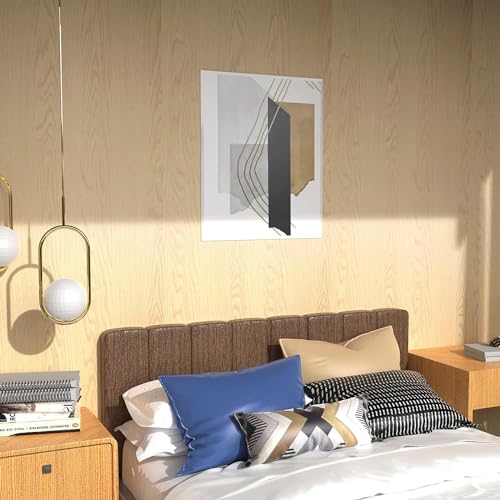 Image of SUNBIRD Matte Marble Wall Paper Granite White /Grey Kitchen Countertop Cabinet Furniture Refurbishment Thick Removable Wallpaper Peel and Stick Vinyl Roll (2 Feet x 4 Feet, Koa Brown)