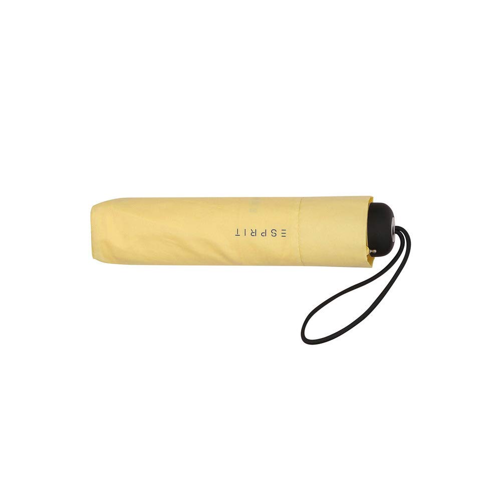 EspritUnisex Solid Umbrella (Yellow_Free Size)