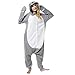 Katara 1744 - Seerobbe Kostüm-Anzug Onesie/Jumpsuit Einteiler Body für Erwachsene Damen Herren als Pyjama oder Schlafanzug Unisex - viele Verschiedene Tiere