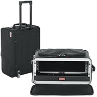Lightweight style rolling 3U rack bag great for effects processors, recording equipment, and sound modules Polyethylene-reinforced interior frame Internal reinforced aluminum valance Retractable tow handle & recessed wheels Ergo Grip Carry Handle