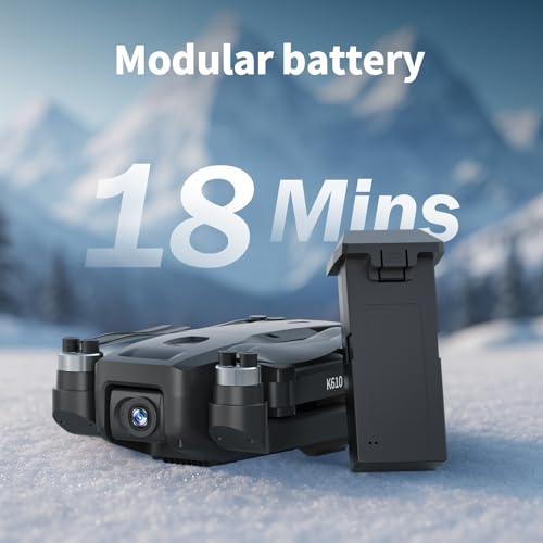 GPS Drone with 4K Camera for Adults IMX SENS Camera SD Card,Auto Return Home,Under 249g,Foldable RC Quadcopter GPS Professional Drones for Beginners,5G FPV Transmission Drone Follow Me - Image 7