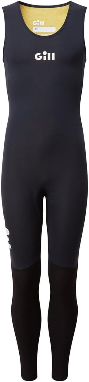 Gill Junior Zentherm 2.0 Long John Wetsuit - 3mm Stretch Neoprene for All Water Sports Sailing Paddle Board Swimming SUP