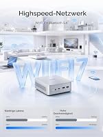 MINISFORUM M2-356H AI Mini-PC mit Intel Core Ultra 7 356H,32 GB DDR5,1 TB NVMe SSD,Intel-Grafik,Dual-2,5G-LAN & Wifi7,4K-Triple-Display,NPU 50 TOPS,ideal für Unterhaltung und leichte kreative Aufgaben – Ansicht 4