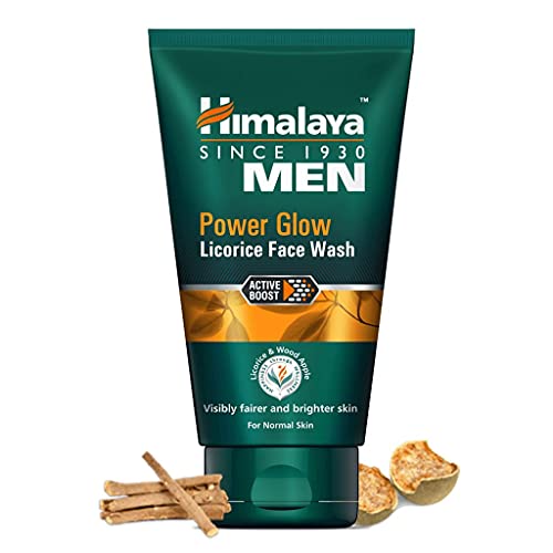 Image of Himalaya Men Pimple Clear Neem Face Wash, 100ml and Himalaya MEN Power Glow Licorice Face Wash, 100ml