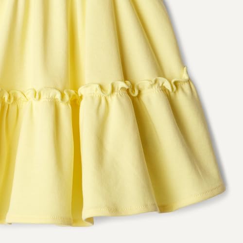 Image of Amazon Essentials x Sofia Grainge Toddlers and Baby Girls' Smocked Cotton Dress