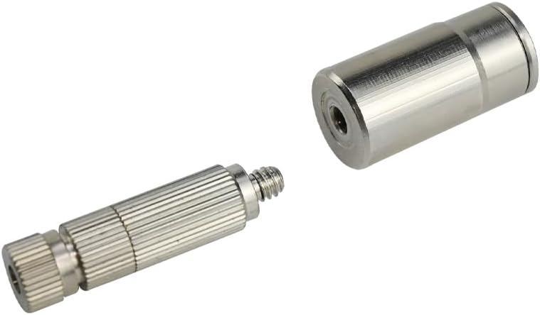 3/8'' Quick Coupling Slip Lock End with One Nozzle Hole High Pressure Misting Cooling System Parts 5Pcs/Bag(End 2)