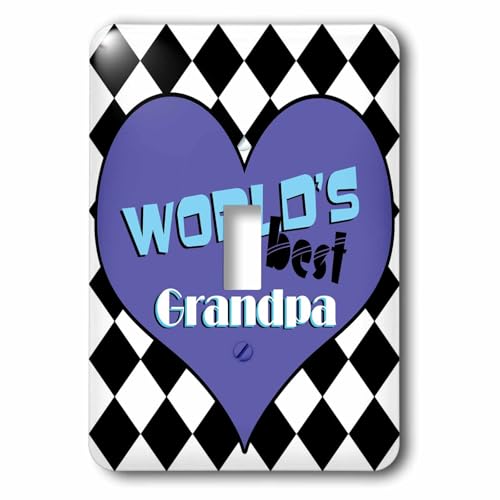 Interrupteur Worlds Best Grandpa avec bouton à bascule simple et robuste