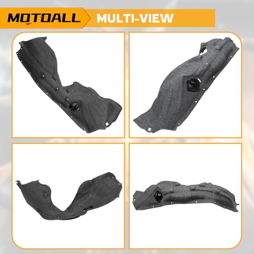 Image of MOTOALL 55079293AC Fender Liner Splash Shield Front Left Driver Side Fit for Jeep Grand Cherokee 2011-2021