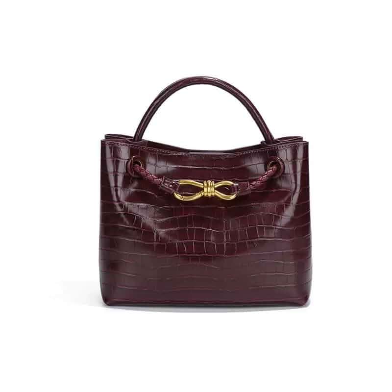 Woven Tote Bag for Women Leather Shoulder Handbag Designer Top Handle Purses