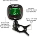 FenderMusical FT-1 Professional Clip-On Chromatic Tuner, Green Display