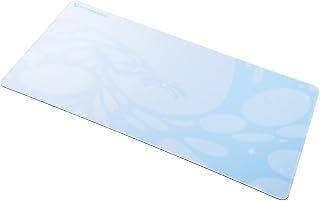 GravaStar Large Gaming Mouse Pad with Non-Slip Rubber Base,Stitched Edge,Desk mat for Laptop,Computer & PC, Wristing Pad for Gamer,Office & Home, 31.5 * 15.7 Inch - Blue