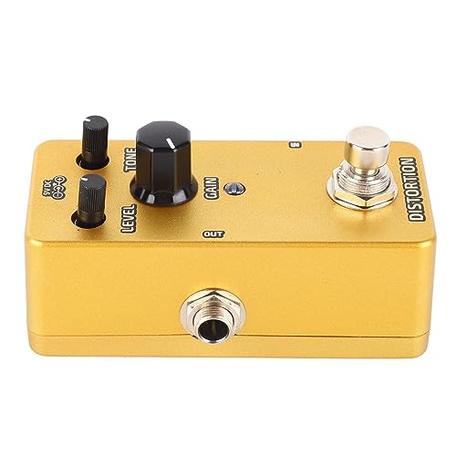 Pedal para Guitarra Eléctrica Modulación, Delay Naranja, Efecto Único y Portable - Sonido Potente, Controles Ajustables, Para Guitarra True Bypass y Reverb (tipo 1)