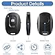 LANAFAY 2 Stück Bluetooth 5.2 Fernbedienung für Kamera Auslöser, Handy 10m Bluetooth Selfie Remote Control, Schnelle Verbindung, Keine Verzögerung Kompatibel mit iPhone Samsung (iOS und Android)