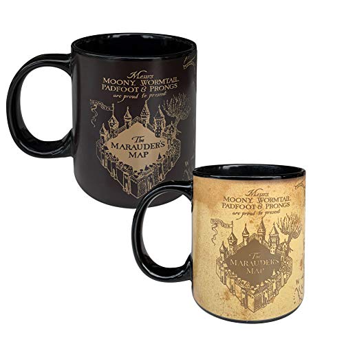 Mug Heat Changing Maurders Map miniatura 1