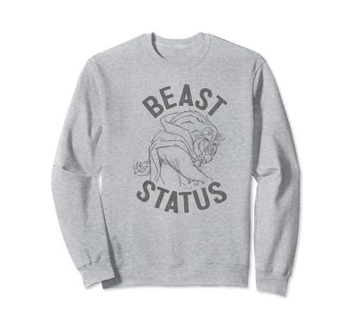 Sweat-shirt Disney Beauty & The Beast C2 pour un style casual et magique