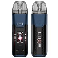 ‌Vaporesso Luxe XR Max 2 Kit 80W – E-Zigarette Knopfzug (Button Draw), integrierter 3200-mAh-Akku, 5-ml-Pod-Kartusche, GTX-Heizwendel, MTL/DTL-Modus, No Nicotine (Sturm Blau)