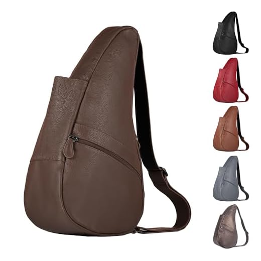AmeriBag Leather Crossbody Sling Bag