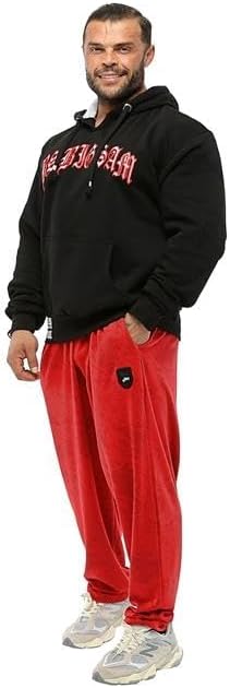 Men's Loose Fit Sweatpants with Pockets, Baggy Gym Pants Four Season Exercise Track Pants - Image 4