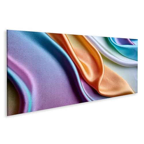 Tableau sur toile salon abstrait grand format panorama deco murale moderne
