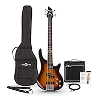 SHORT SCALE DESIGN - The short scale design makes the instrument ideal for players with smaller hands, or those looking to for an extra instrument with a shorter scale length. SMOOTH PLAYABILITY - Non-lacquered Maple neck ensures smooth playabilty as...